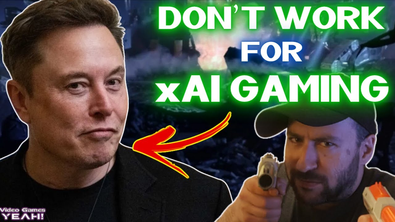 Не будьте продажными! | xAI Gaming положит конец креативности в видеоиграх