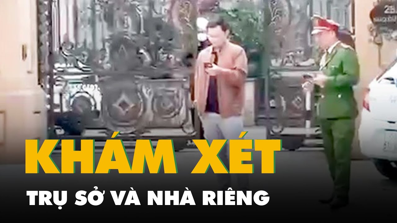 Khám xét trụ sở và nhà riêng của chủ tịch Tập đoàn Thiên Minh Đức