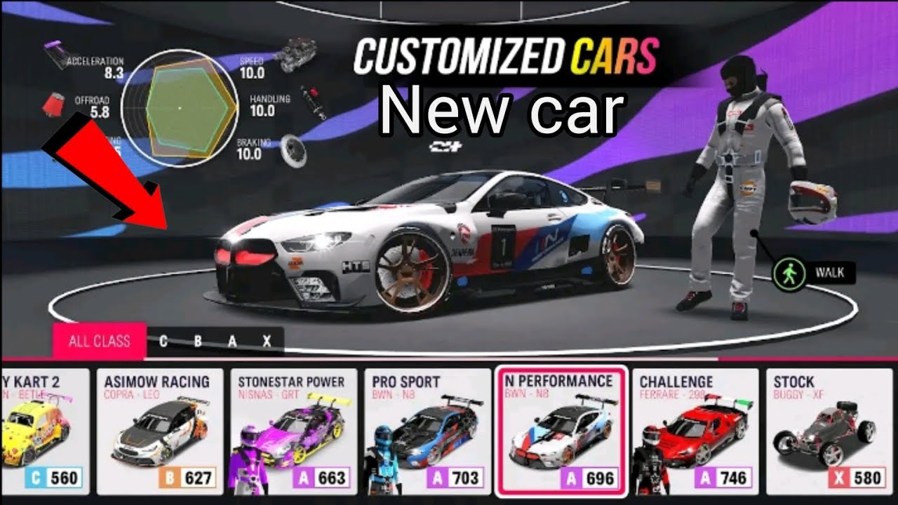 My new car is rally horizon gameplay video 