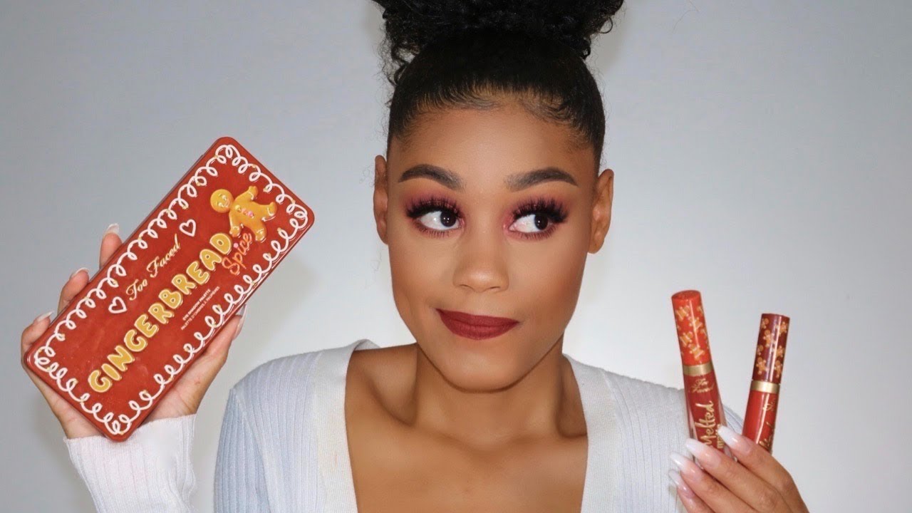 TOO FACED GINGERBREAD COLLECTION REVIEW | ALEXIS JONES