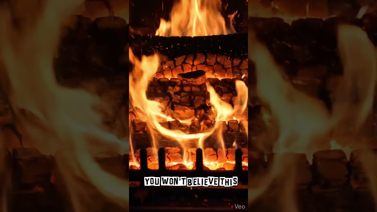 Real Fireplace Sound 🔥 Instant Relaxation 🥱 