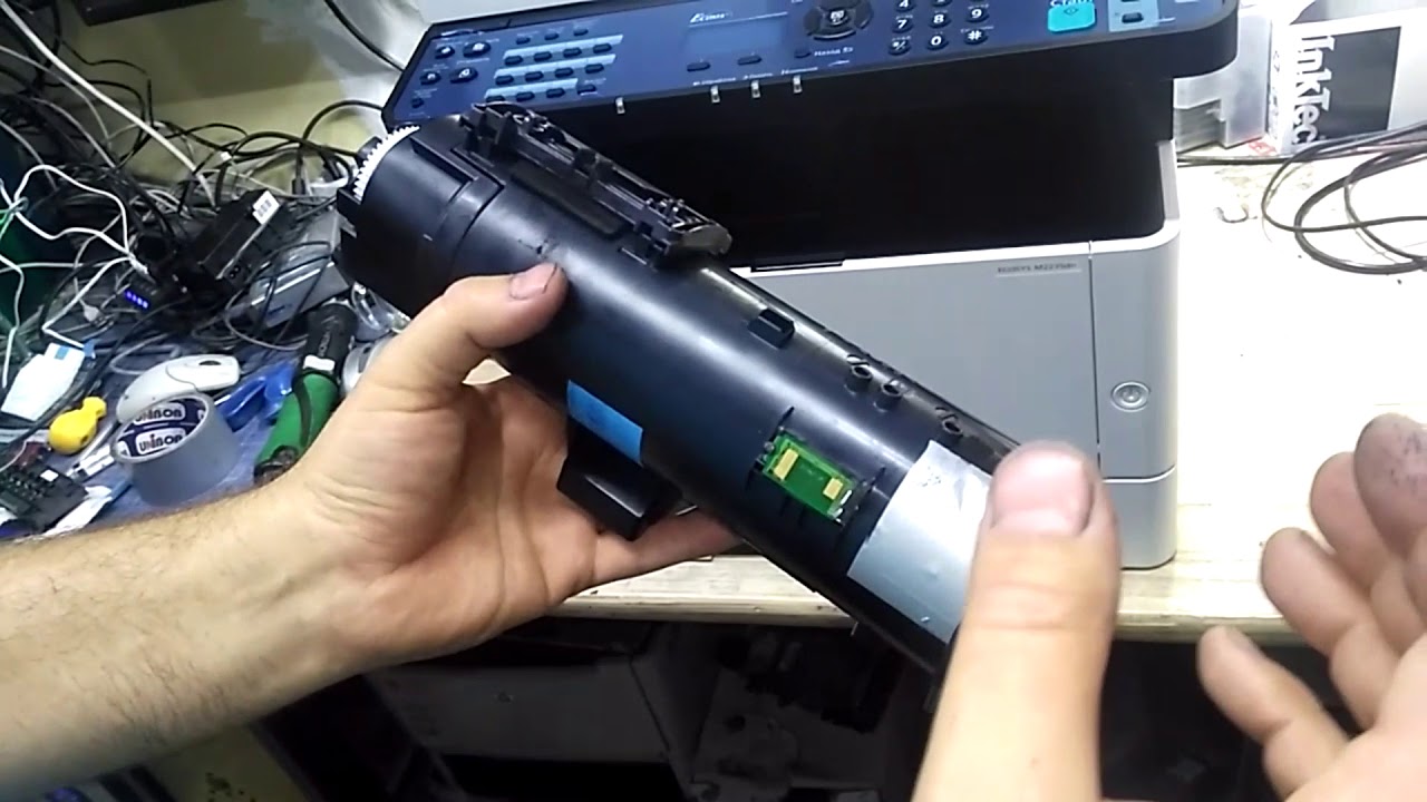 Инструкция Kyocera M2235dn после заправки не набирает тонер пишет 