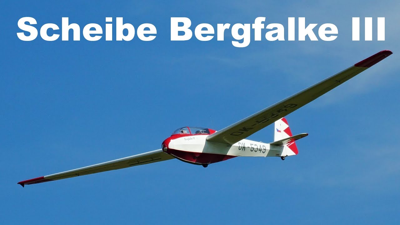Scheibe Bergfalke III | Oldtimer weekend 2021 | 4K