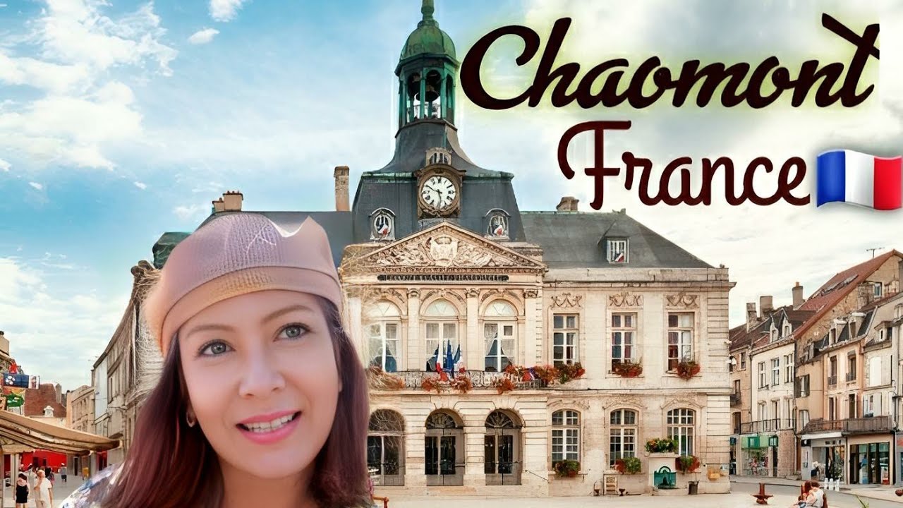🇨🇵 WALK AROUND IN THE OLD TOWN  CHAUMONT FRANCE