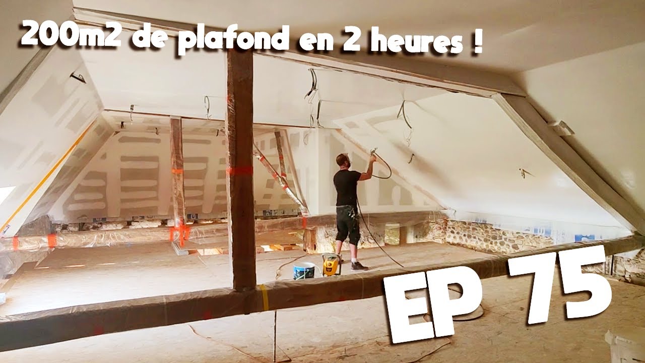 EP 75 - POSE CARRELAGE WC, PEINTURE DE 200M2 ET ENDUIT À LA CHAUX !