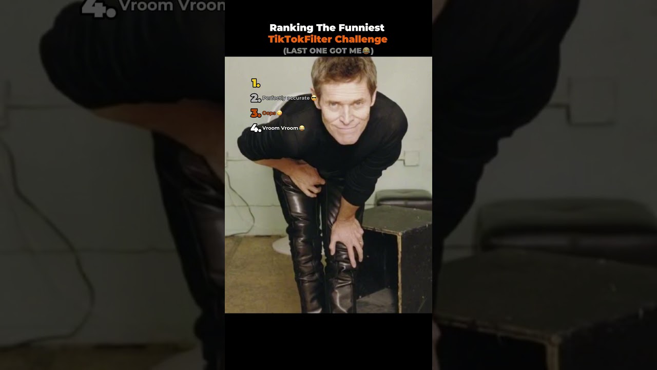 Ranking the Funniest Filter Challenge  😂