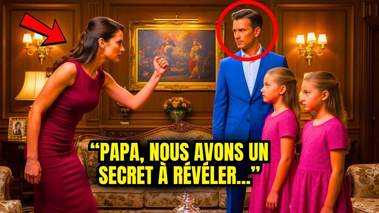 Tout le monde avait peur de la nouvelle épouse du millionnaire, mais ses filles jumelles révèlent