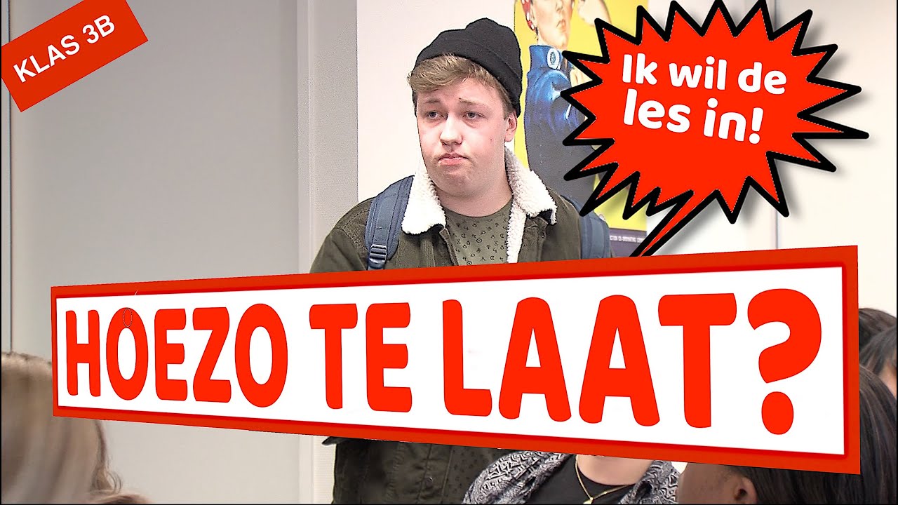WAAROM MAG IK DE LES NIET IN?
