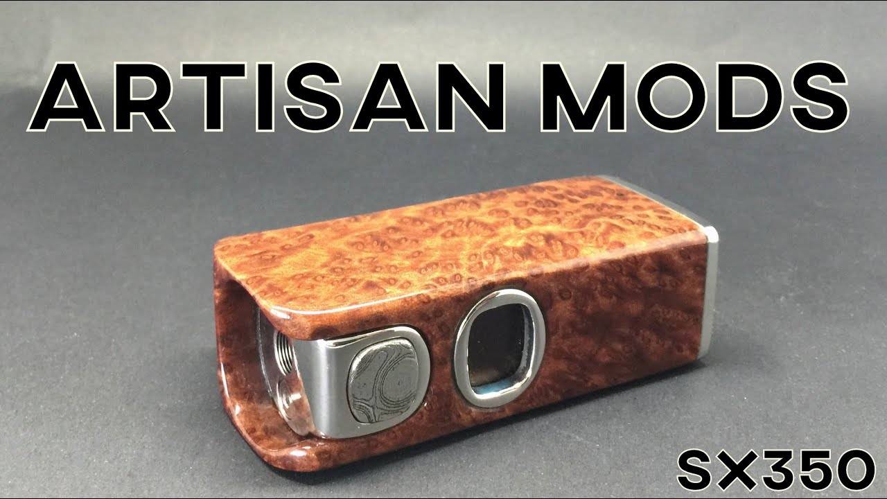 ARTISAN MODS  - BOX MOD REVIEW - high end stabilized box mod
