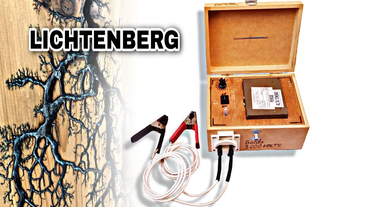 como fazer máquina para efeito lichtenberg #pirovip