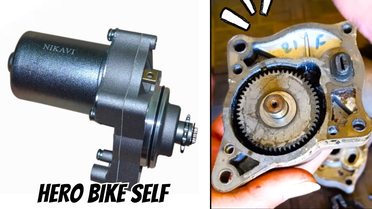 Hero bike self repairing. Motarsikil ka self repairing 