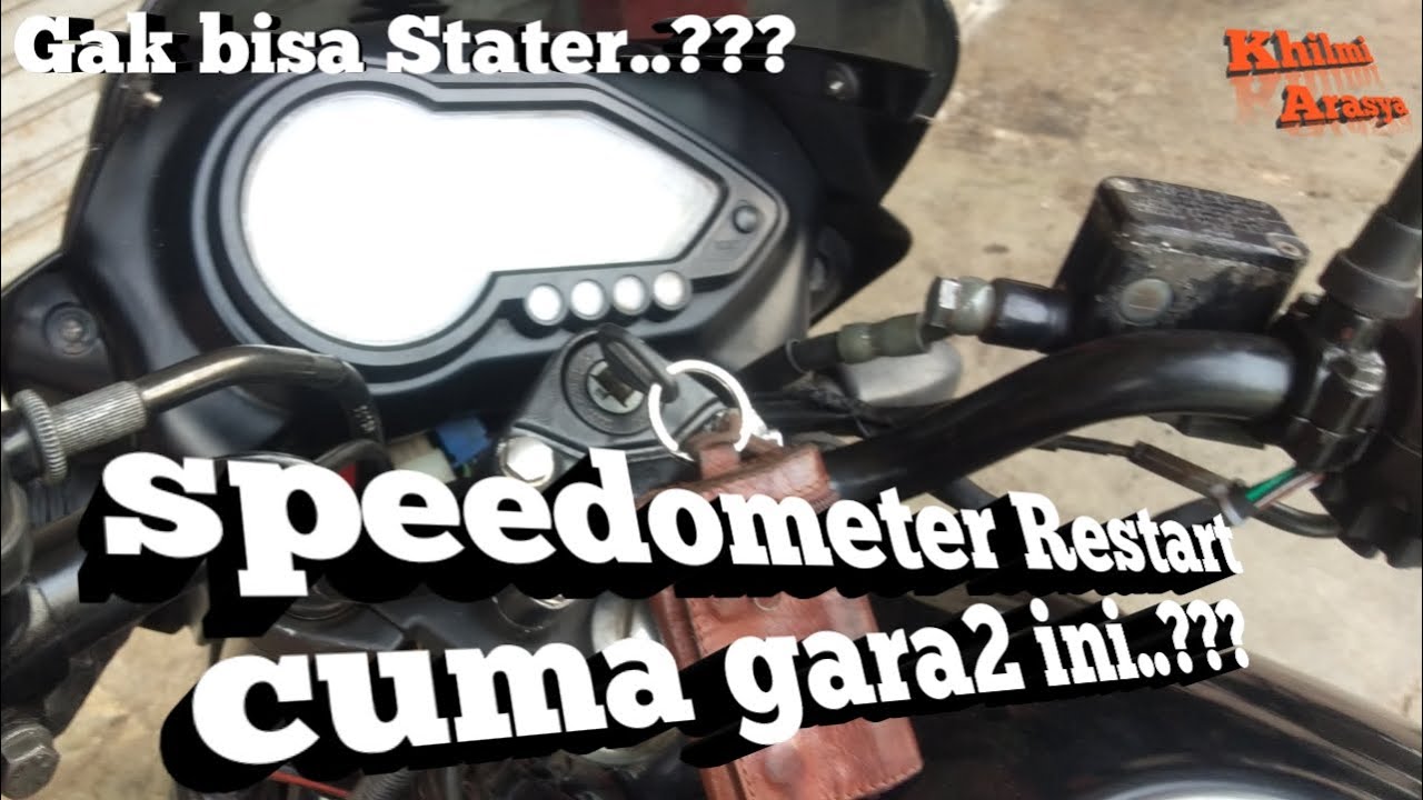Gak bisa Stater dan Speedo Hidup-Mati #BajajPulsar #KhilmiArasya
