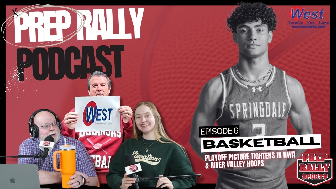 Ep. 6 Playoff Picture Tightens in NWA & River Valley Hoops | Prep Rally Podcast