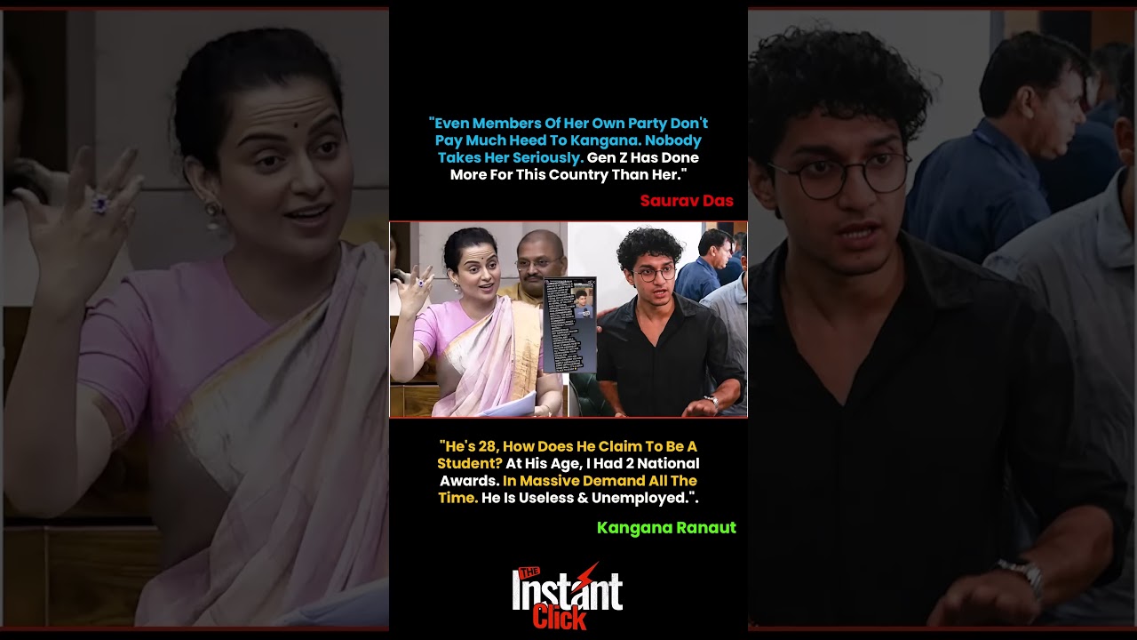 🔥 Kangana Ranaut vs CJP Spokesperson! Massive War of Words Over Student Protests 😳  #trending