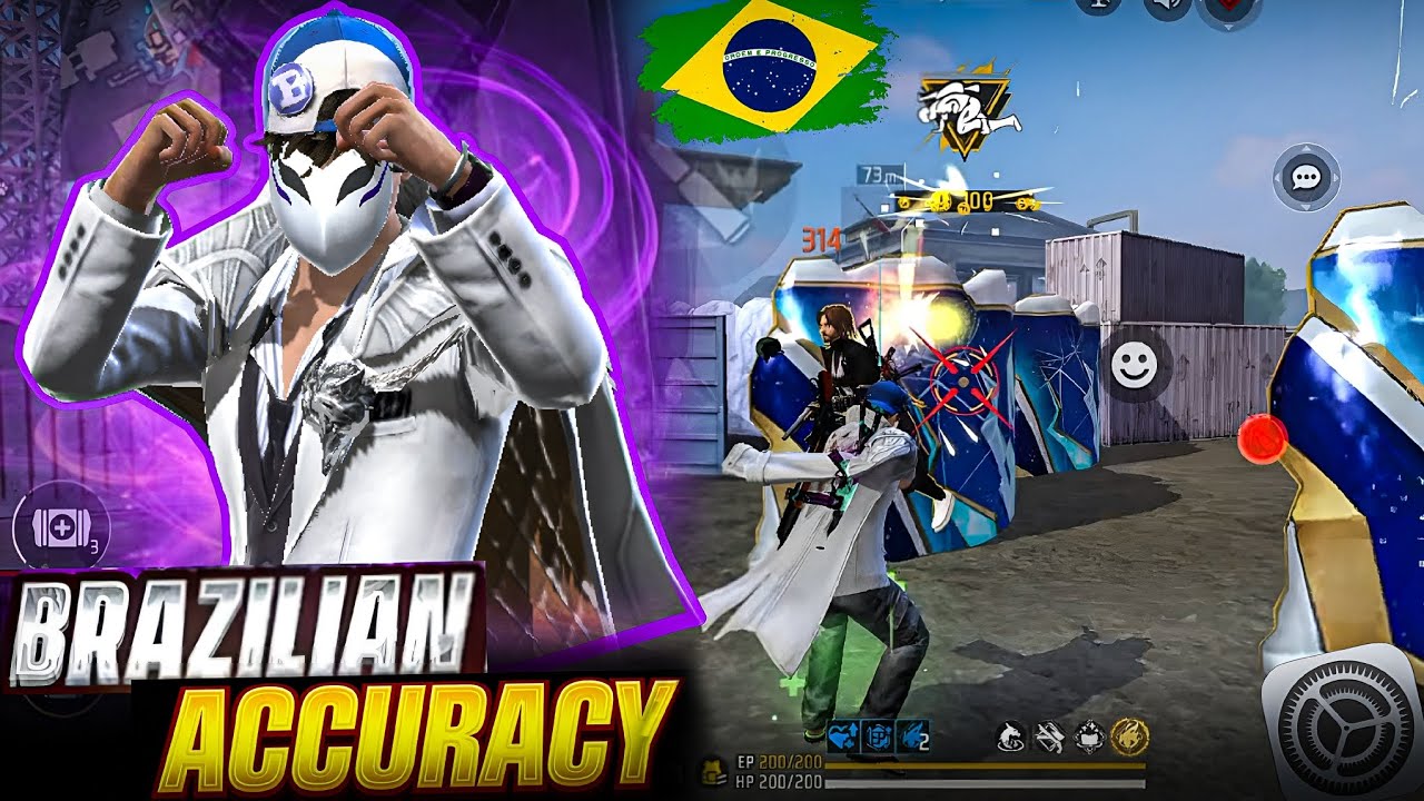 MAKE YOUR ACCURACY LIKE BRAZILIAN 🇧🇷 PLAYER 😱💯 || MAKE YOUR ACCURACY LIKE HACKER 🤯 || FREE FIRE