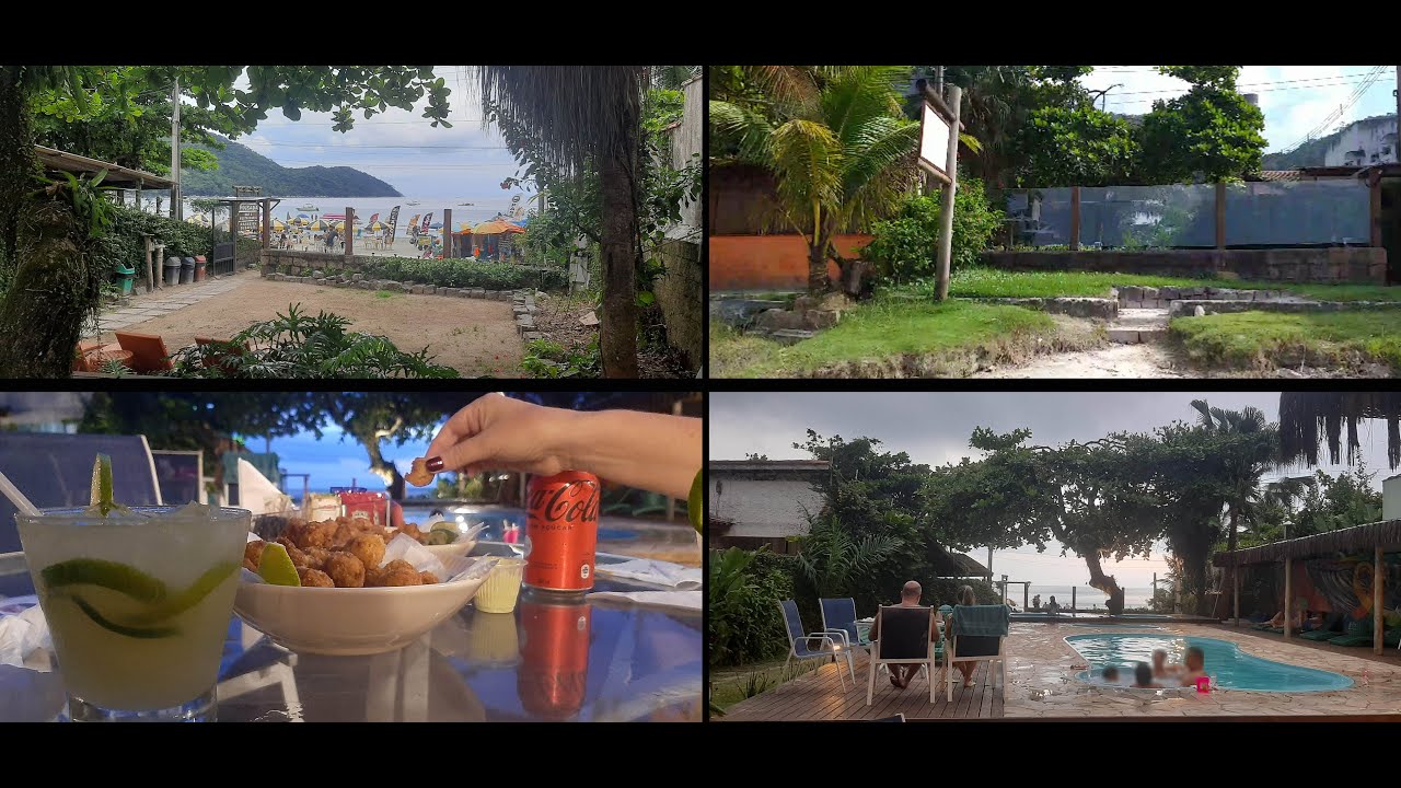 Pousada Vila Jacaa (Praia da Enseada em Ubatuba-SP), Dezembro de 2023