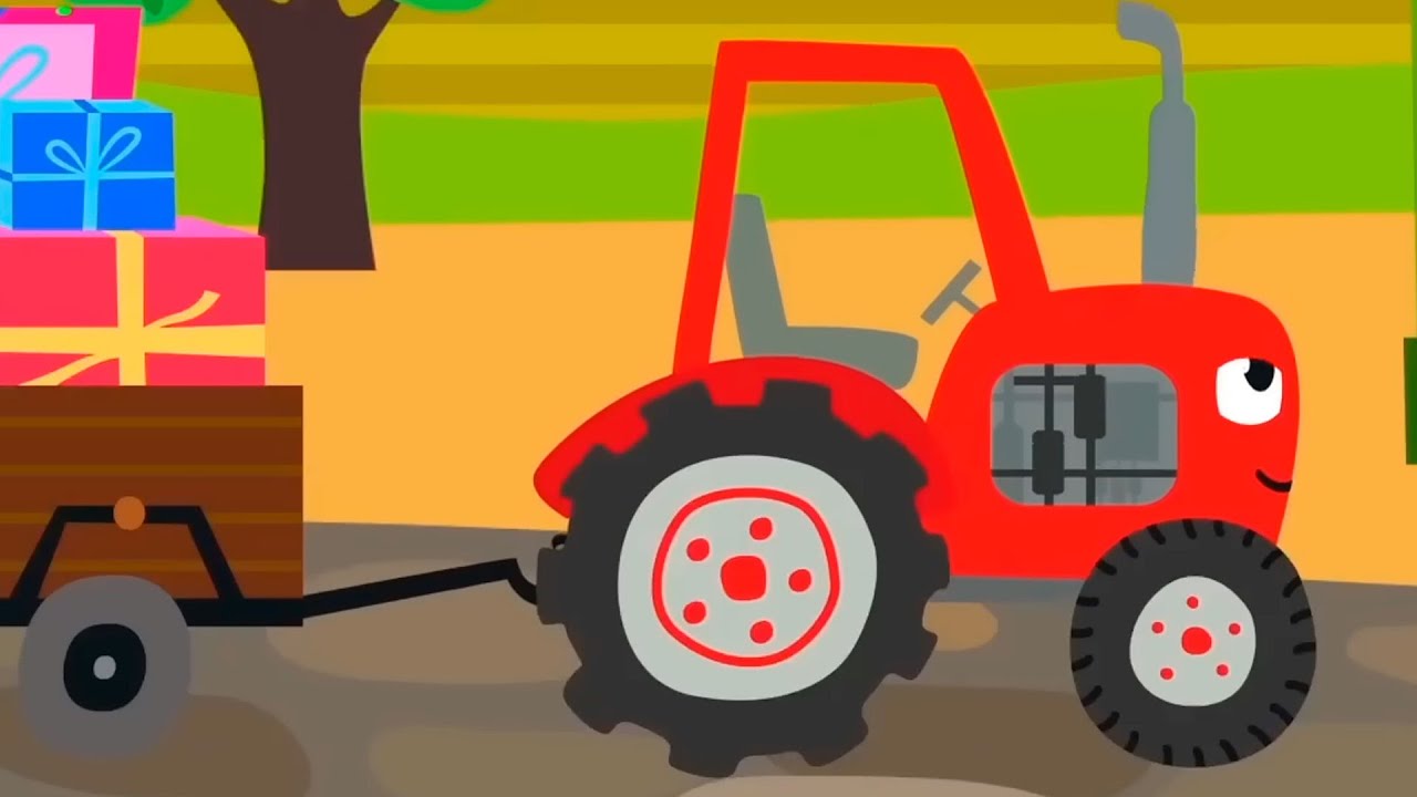 Der Traktor steckt im Schlamm fest | Traktorvideo für Kinder Teil 2
