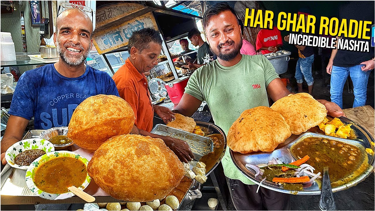 24 Karat Gold Nashta Indian Street Food | Roadies Chole Bhature, Radha Rani 5-in-1 Breakfast & more