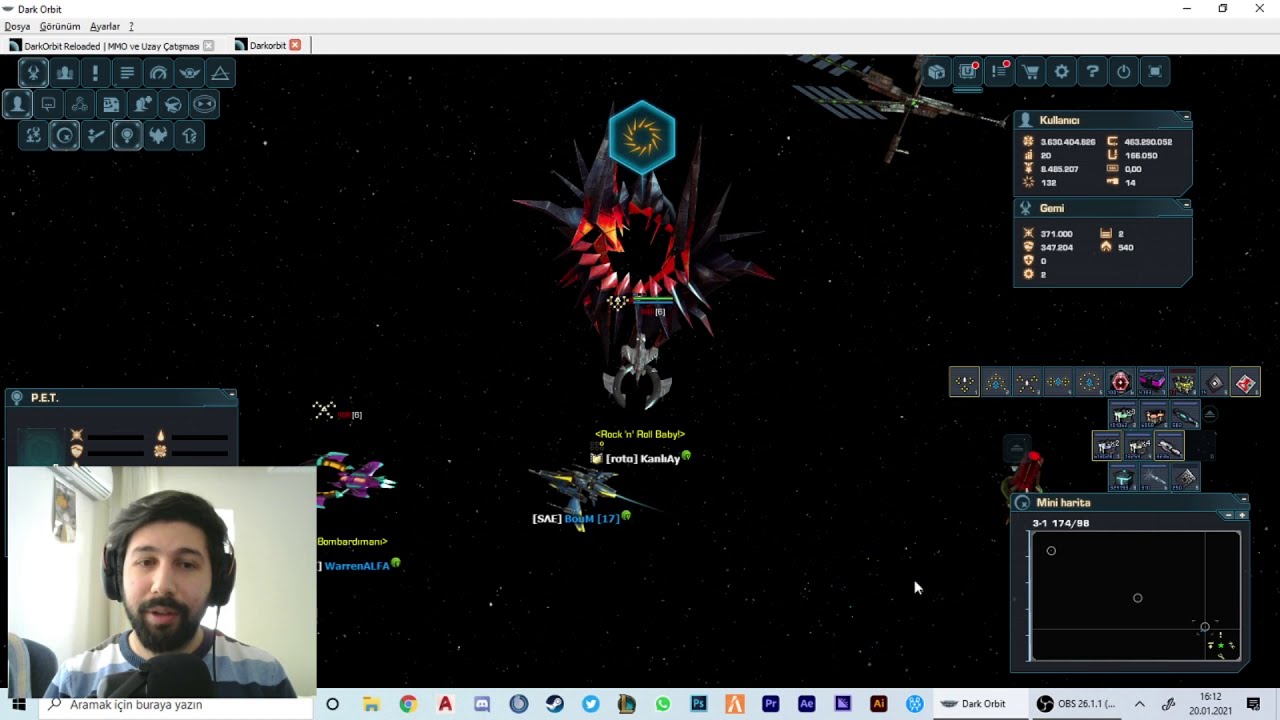 Darkorbit %85 Havoc Alma Garantili Taktik