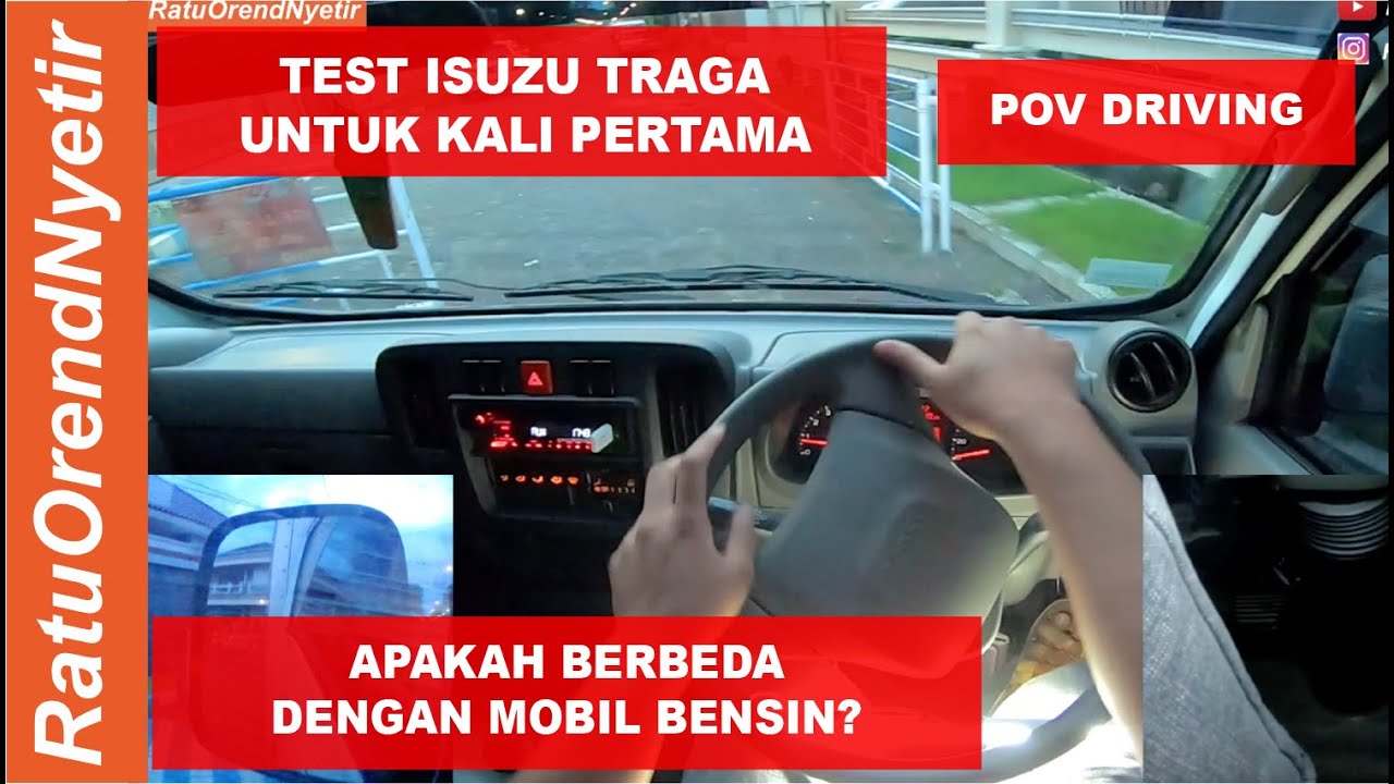 TEST DRIVE ISUZU TRAGA BOX - DIESEL LEBIH GREGET