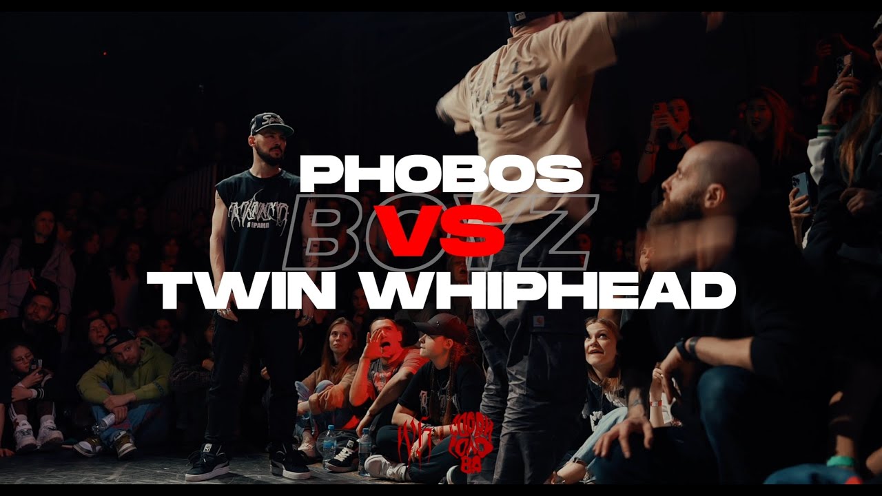 Twin Whiphead VS Phobos  | СОРВИГОЛОВА ФЕСТ | KRUMP BOYZ FINAL