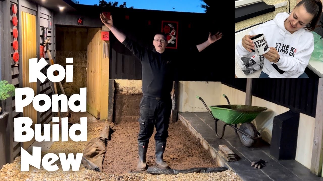 MORE JOBS DONE FOR THE NEW KOI POND BUILD!!! DIGGING ***MERCHANDISE AND DELIVERIES***