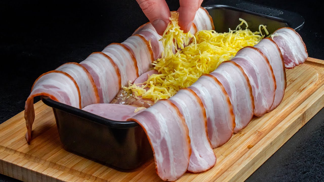 Gurmánský recept na předkrm - hodně masa a sýra. Úžasná roláda!