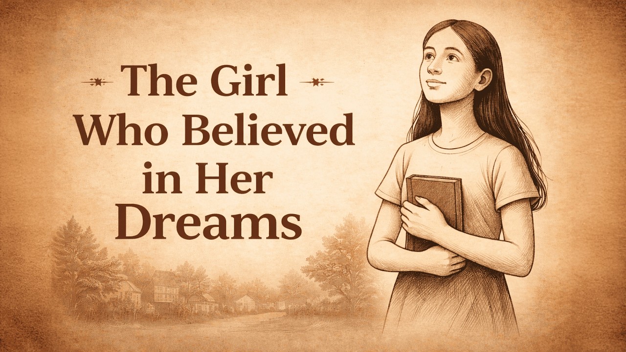 The Girl Who Believed in Her Dreams  Inspirational English Story  Learn English Through Story