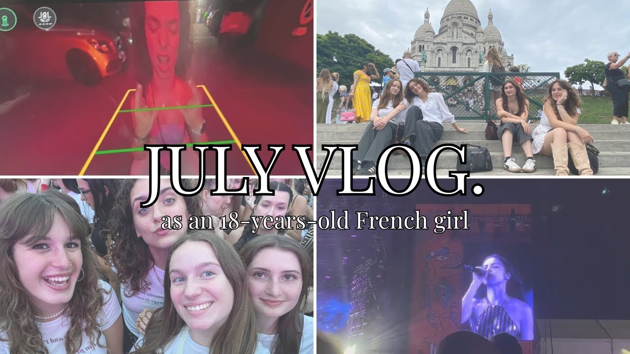 juillet avec moi 🫶 (copains, sorties, festival lollapalooza)