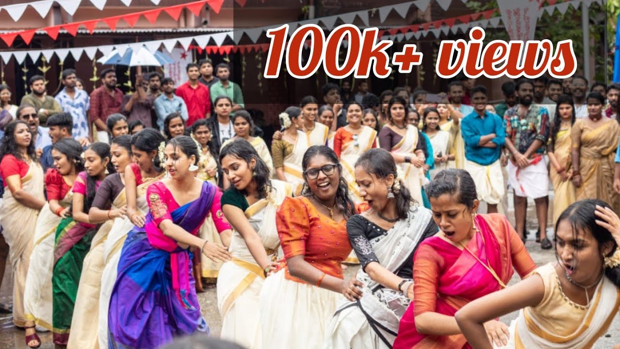 ONAM CELEBRATION GIRLS HEAVY DANCE performance|govt law college Trivandrum |