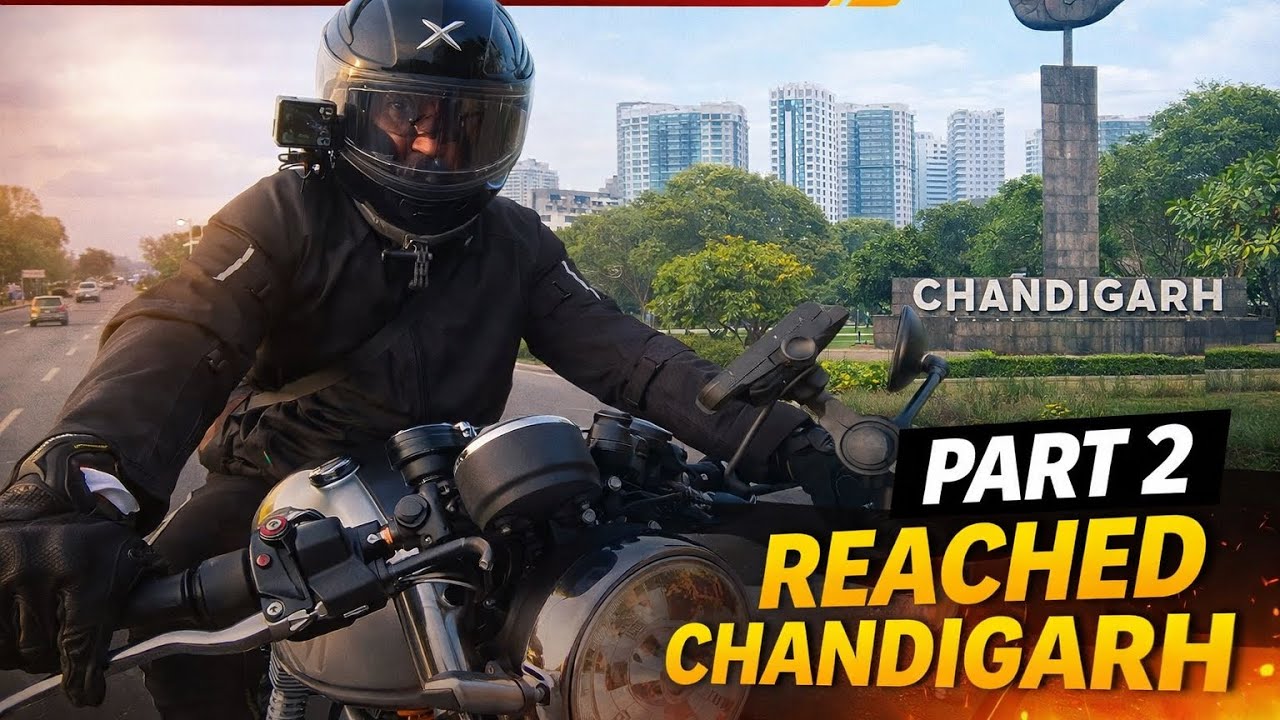 I Rode My GT 650 to Chandigarh… What Happened Next! | Delhi to Chandigarh Part 2🏍️🏙️