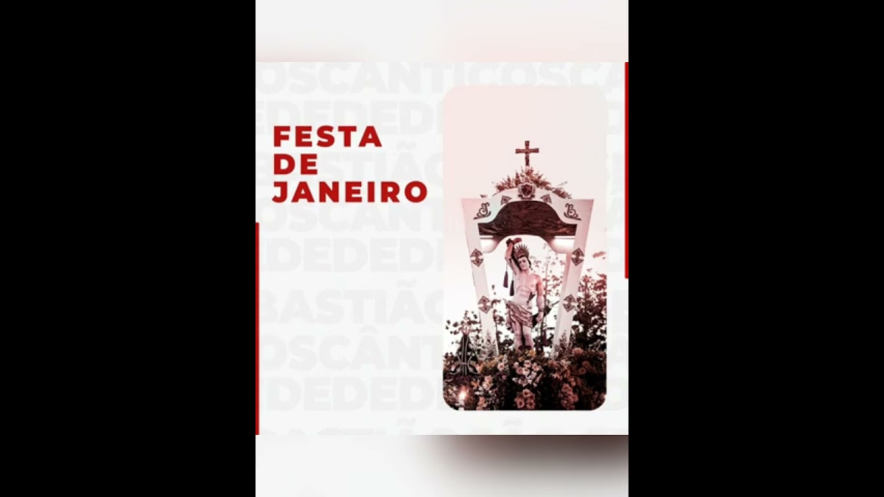 Já chegou a festa de janeiro festa do nosso padroeiro 