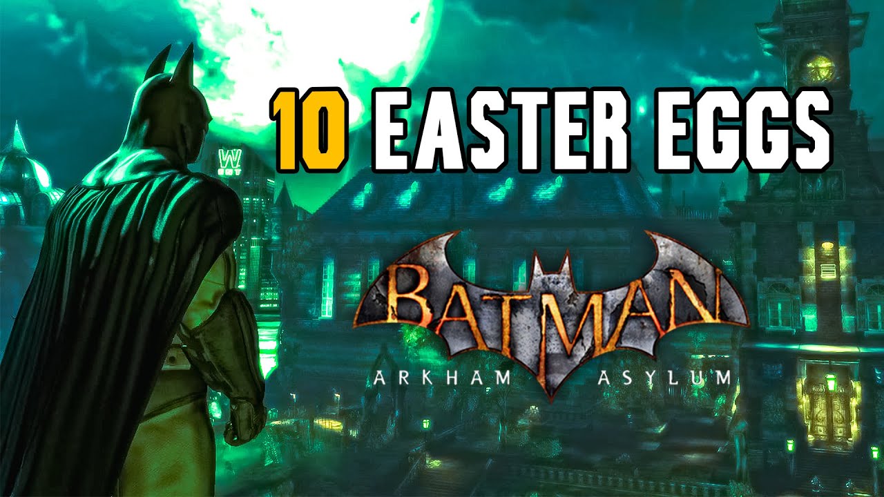 10 EASTER EGGS SU BATMAN ARKHAM ASYLUM - Arkham Secrets #1