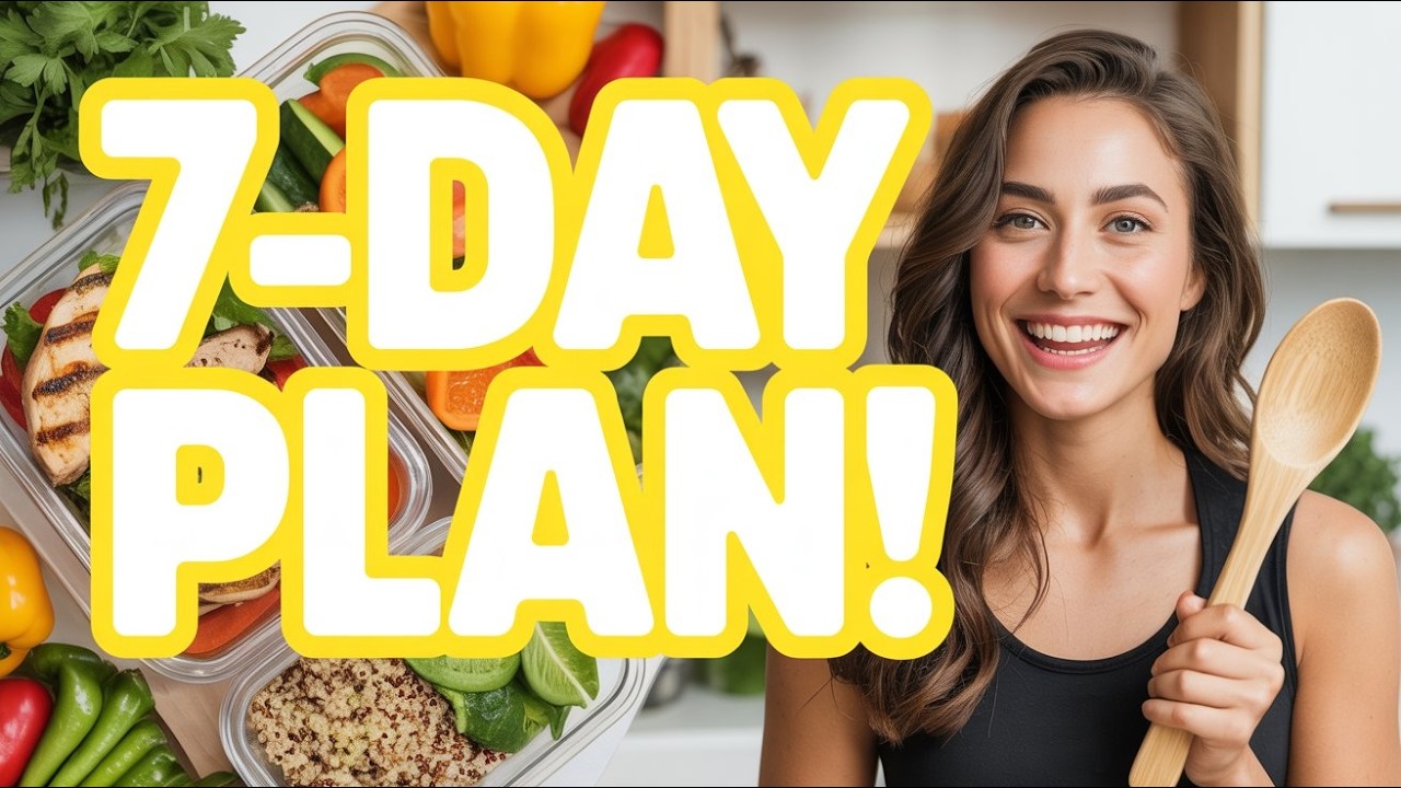 7 Day Healthy Meal Plan for Beginners  Easy & Delicious Recipes for Weight Loss & Energy