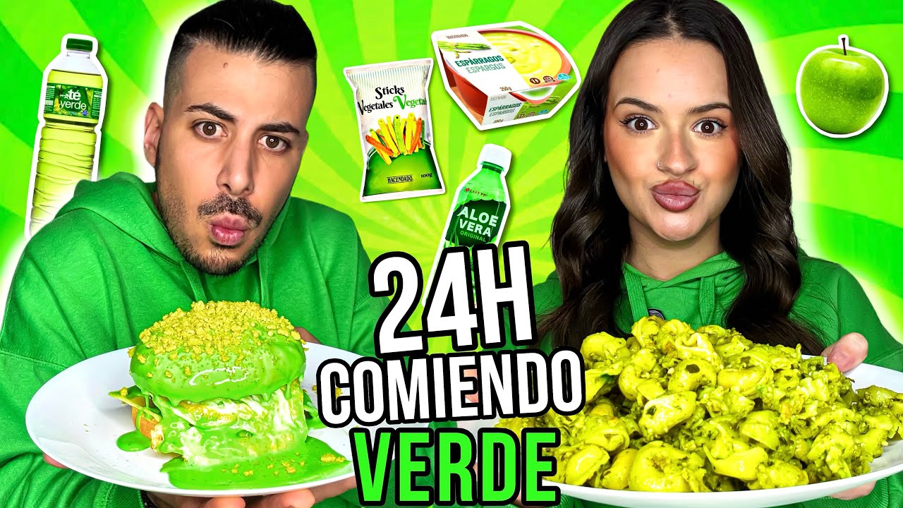 24 HORAS COMIENDO VERDE