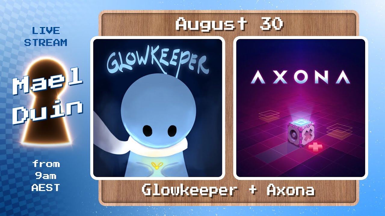 🔴LIVE: Let's play ✨ Glowkeeper + 🎲 Axona