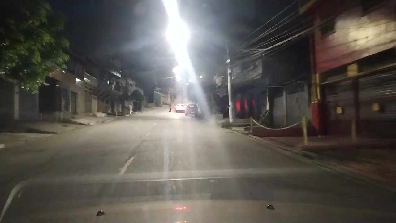 Dirigindo pela zona sul de São Paulo