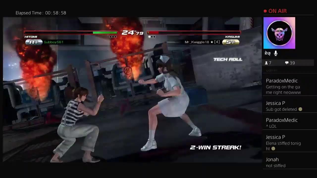 Some doa5 matches with kwiggle