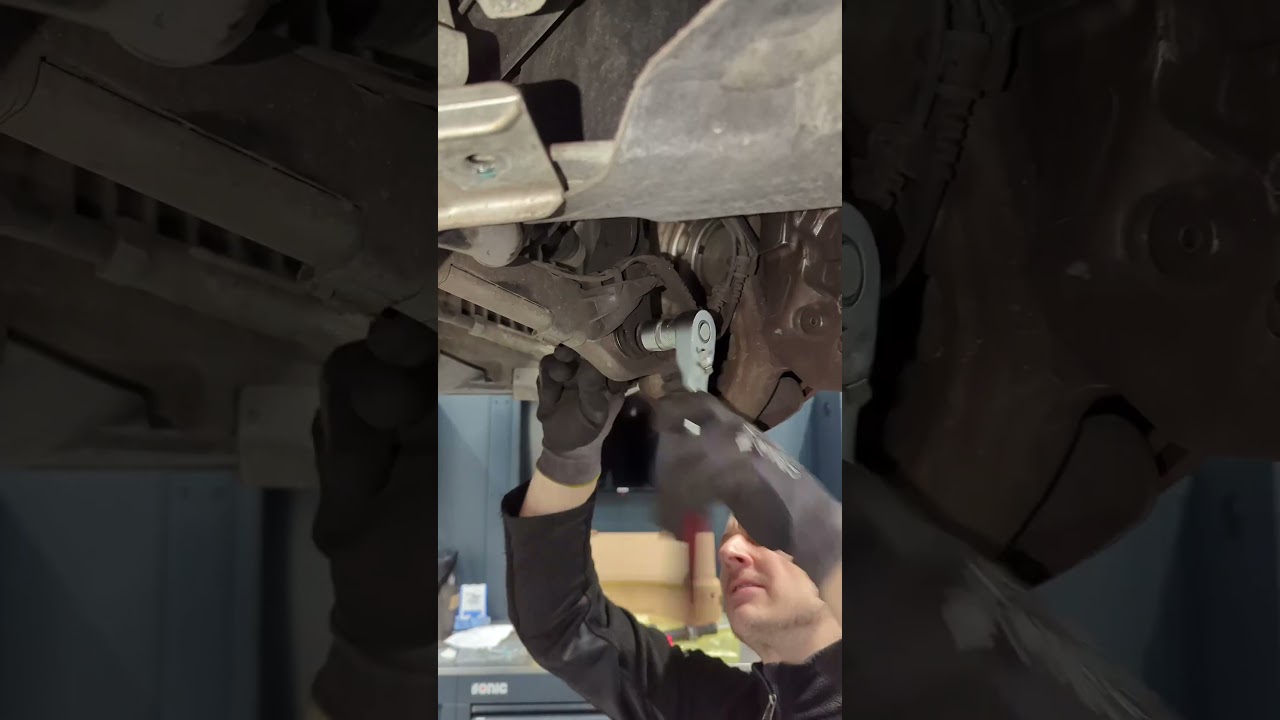 Broken shock absorber #mechanic #repair #mercedes #amg #gt #luxury