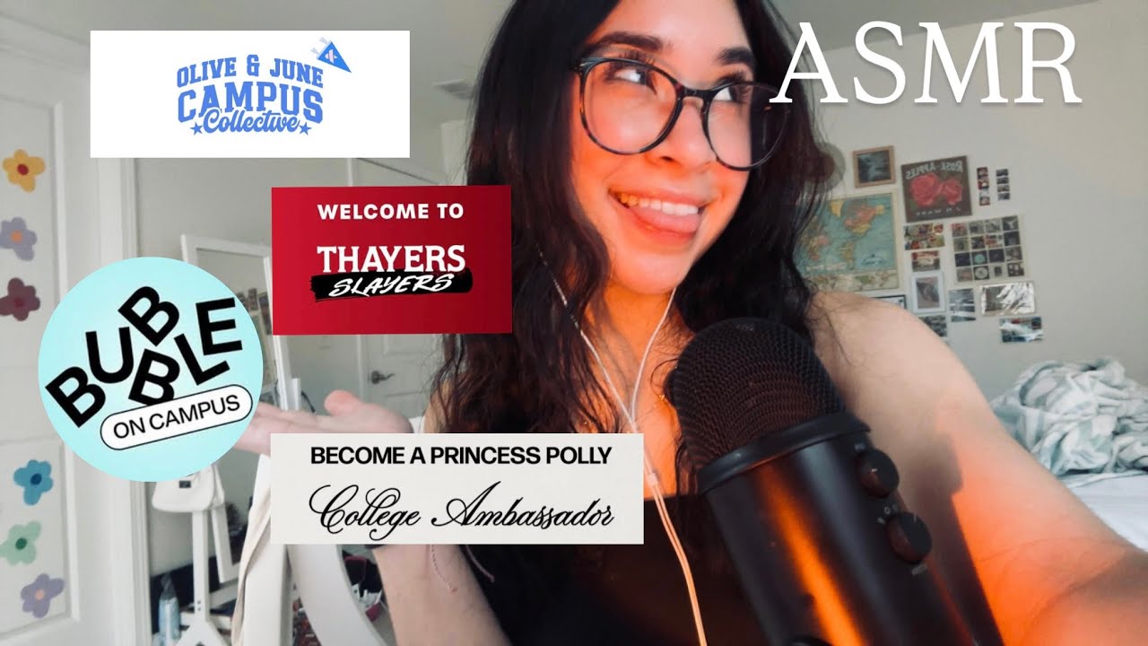 ASMR || how to become an ambassador for your fav brands📲🩵 (Bubble, Princess Polly, etc)