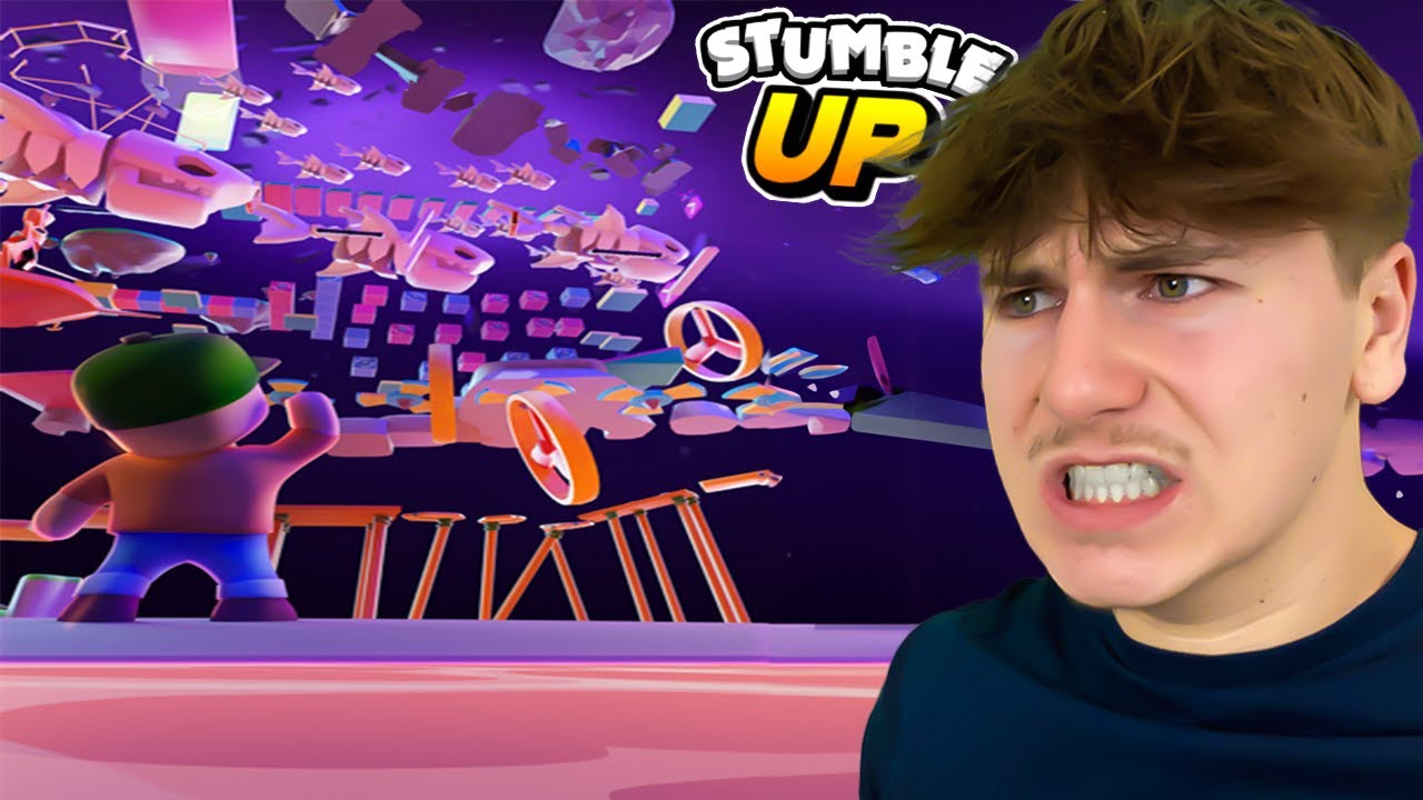JE DOIS TERMINER LA MAP IMPOSSIBLE DE STUMBLE GUYS !! (Rage)
