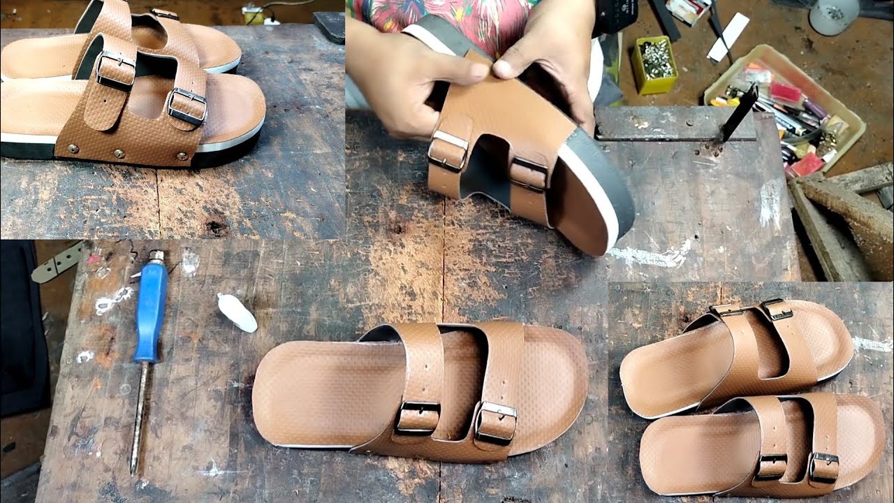 Making sandals that are perfect for dad