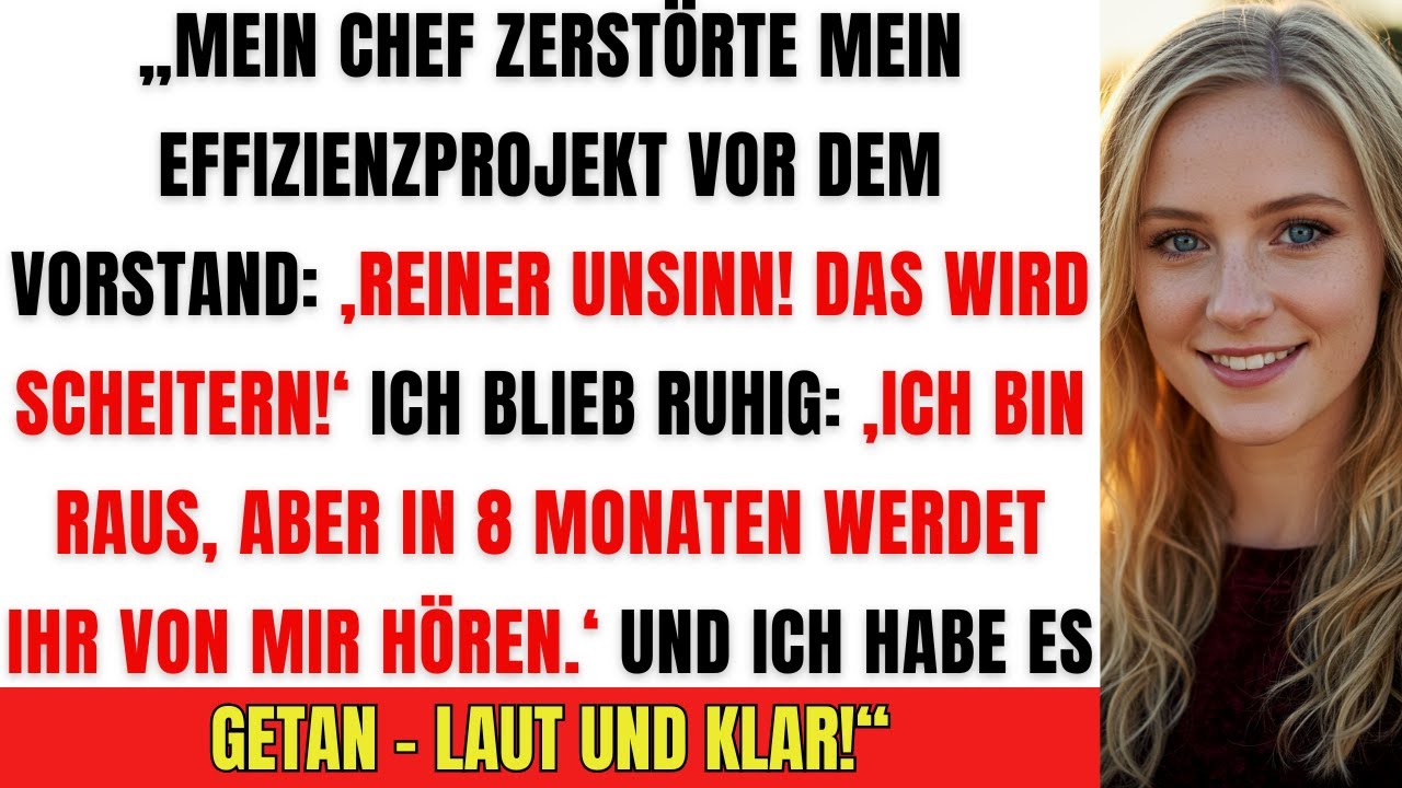 Mein Boss zerstörte meine App-Idee – dann kam die Rache in 8 Monaten