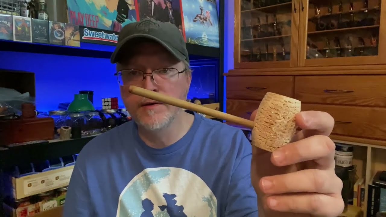 Missouri Meerschaum Old Dominion Bamboo Stemmed Pipes