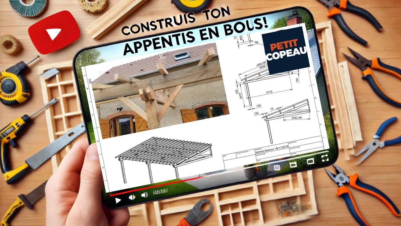 Fabrication d'un appentis Partie 1