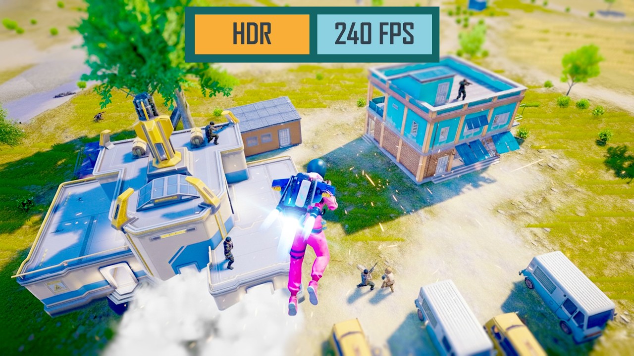 Exploring PUBG Mobile China (Game For Peace) with HDR + 240 FPS 🥵🔥