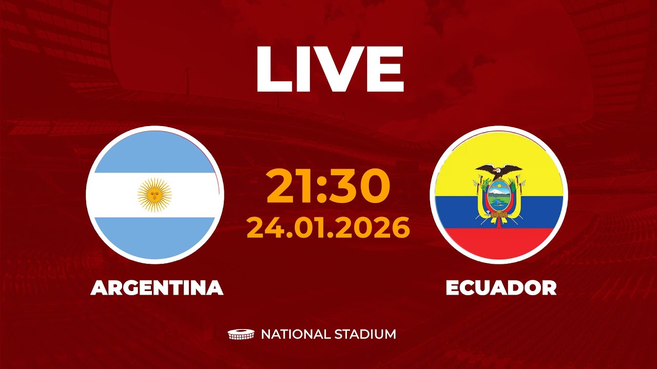 🔴 Ecuador vs Argentina | Đối Đầu Siêu Mãn Nhãn