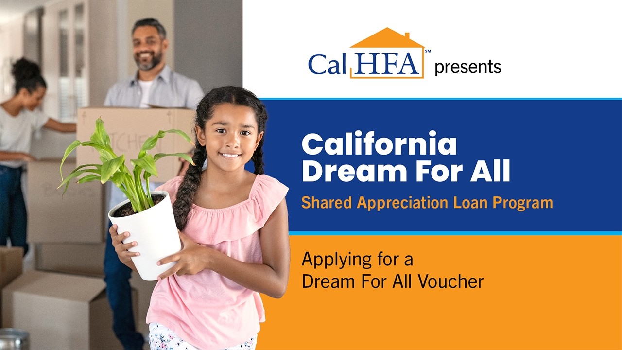 CA Dream For All: Applying For A Dream For All Voucher