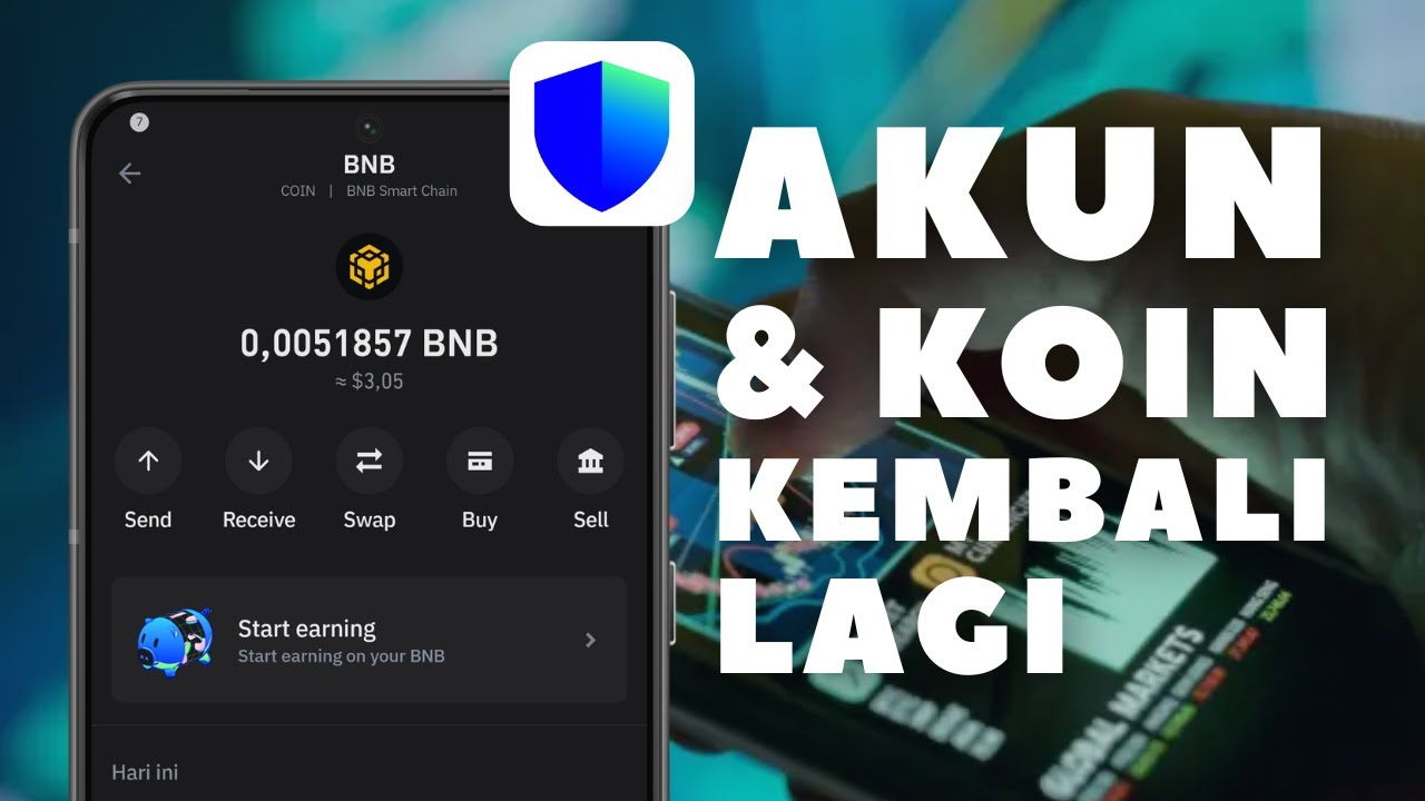 Terbaru 2026! Tutorial Mengembalikan Akun Trust Wallet dan Semua Koin Kalian