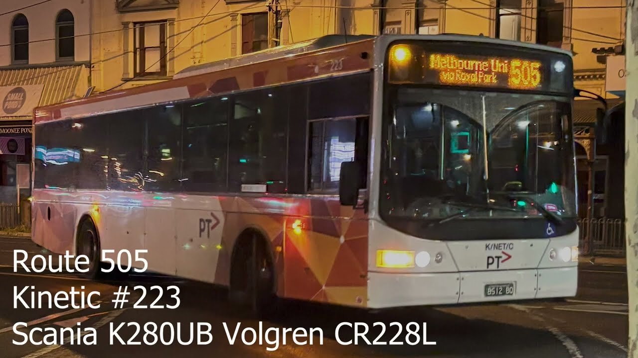 Kinetic #223 (Scania K280UB, Volgren CR228L)